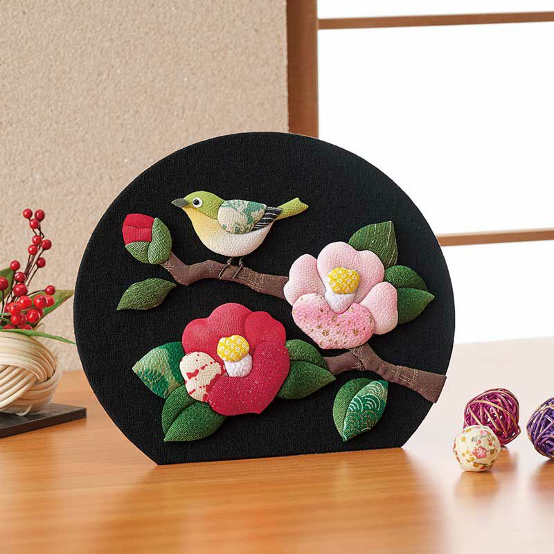 【ちぎり絵】幻の花「月下美人」(P 10サイズ)　暮らしに彩りを ちぎり絵】幻の花「月下美人」(P 10サイズ) 暮らしに彩りを ちぎり絵