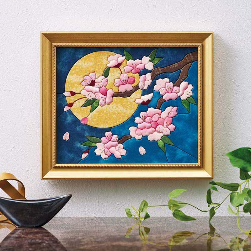 田中八絵、【和み桜（なごみざくら）】、希少な額装用画集より、美品、新品額装付 田中八絵、【和み桜（なごみざくら）】、希少な額装用画集より、美品