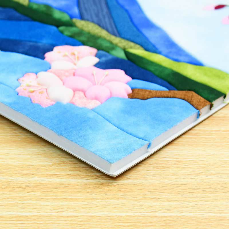 きめこみ特大・鏡富士に桜｜株式会社さくらほりきり