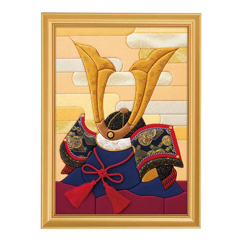 きめこみ特大・金襴の悠然兜｜株式会社さくらほりきり